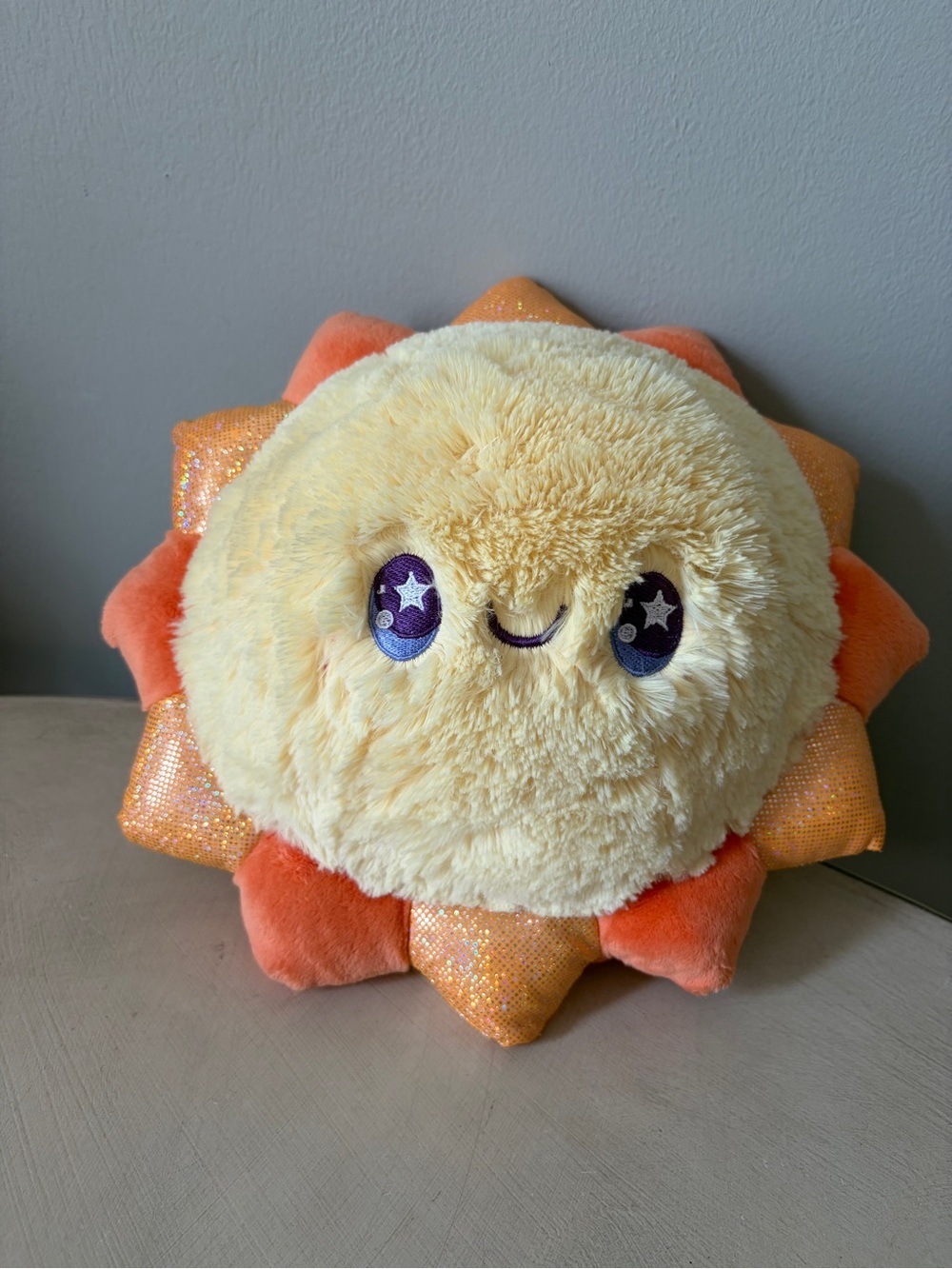 Celestial Sun 15 Inch Plush Retired Squishable EUC